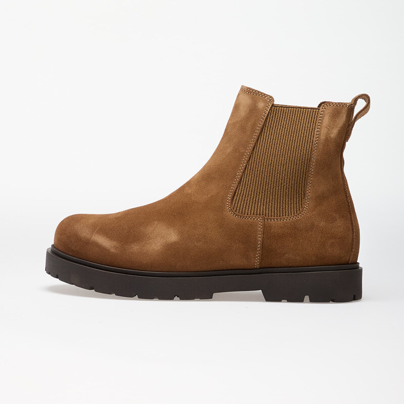 Birkenstock Highwood Slip On Men Suede Leather Dark Tea 65206276