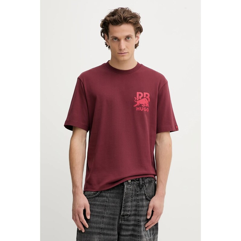 Bavlnené tričko HUGO Dartox_RB 65206391