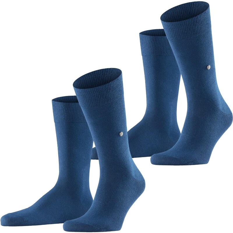 E-shop Pánske navy modré ponožky Every Day BURLINGTON 2 páry