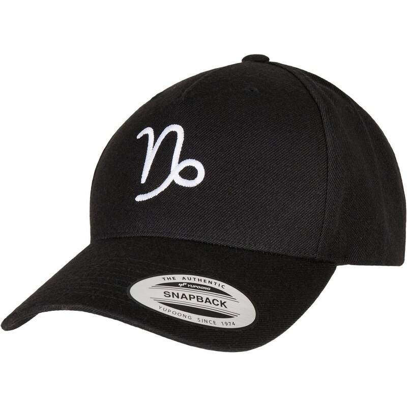 Mister Tee Čiapka Zodiac čierna / biela 66222099