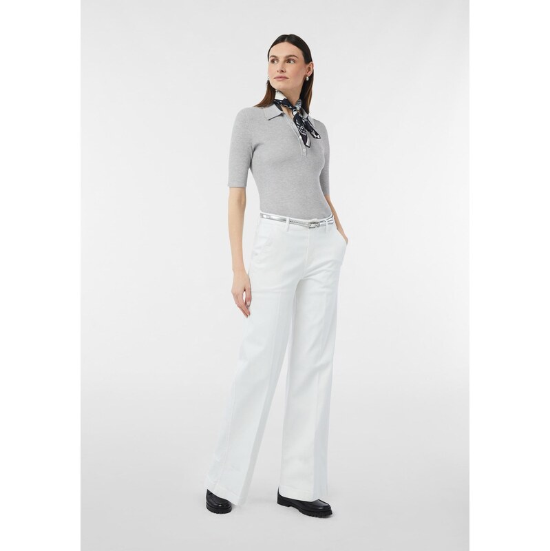 comma casual identity Sveter sivá melírovaná 65876182