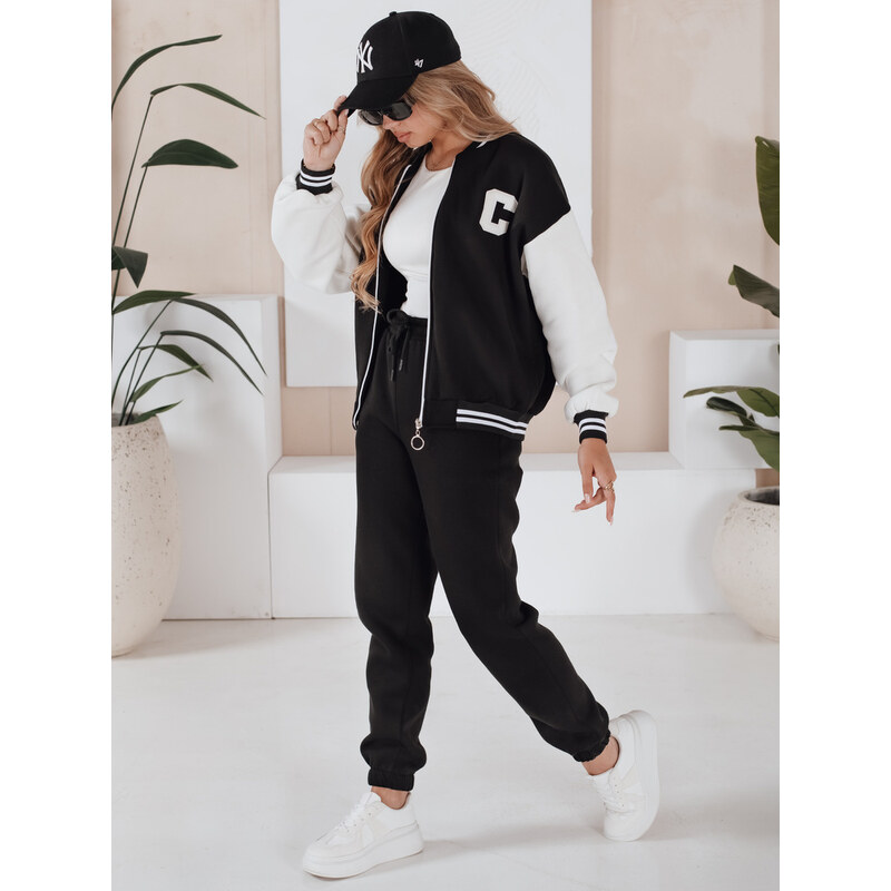 BASIC Čierna štýlová tepláková súprava CELIA AY0771 36584922