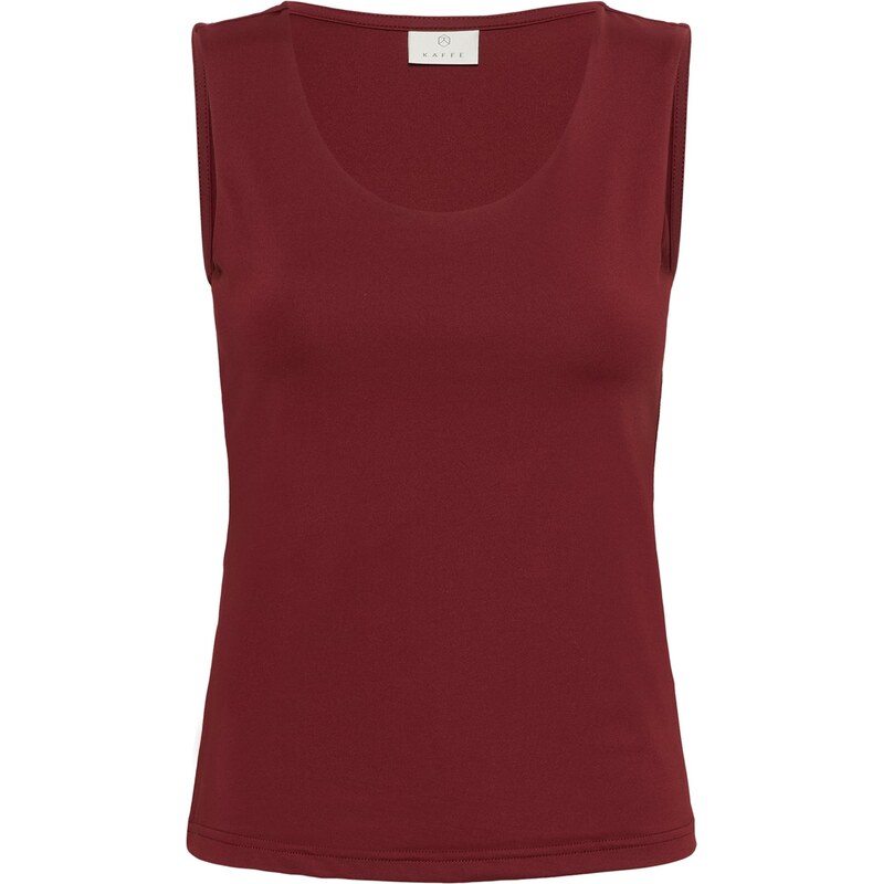 Kaffe Top KAArina karmínovo červená 65655432