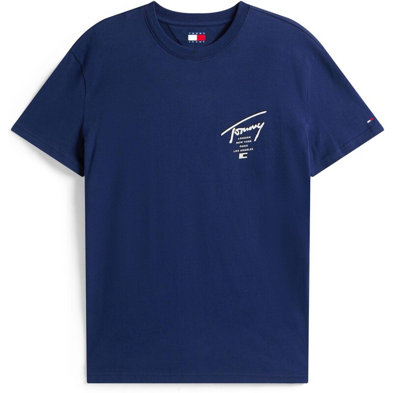 Tommy Jeans Tričko City námornícka modrá / biela 65206980