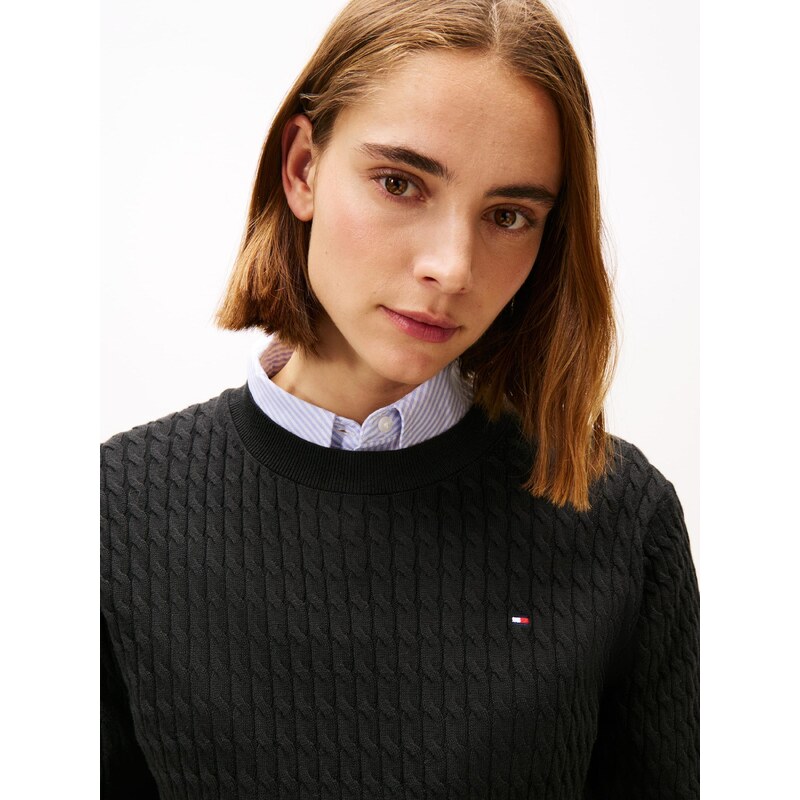 TOMMY HILFIGER Sveter čierna