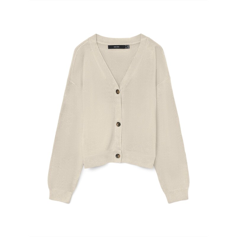 VERO MODA Kardigán VMSABA žltohnedá 65707621