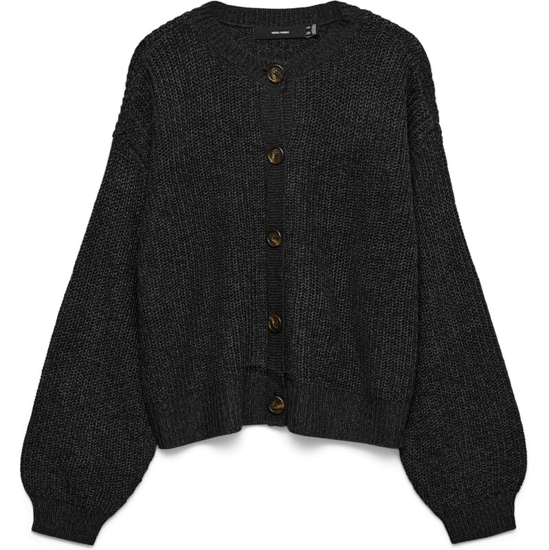 VERO MODA Kardigán VMLEA čierna 65890351