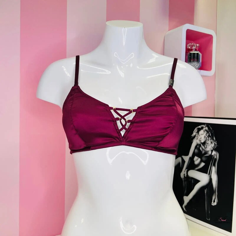 Victorias Secret Braletka - Svetlová elegancia vo vínovej alebo 65202654