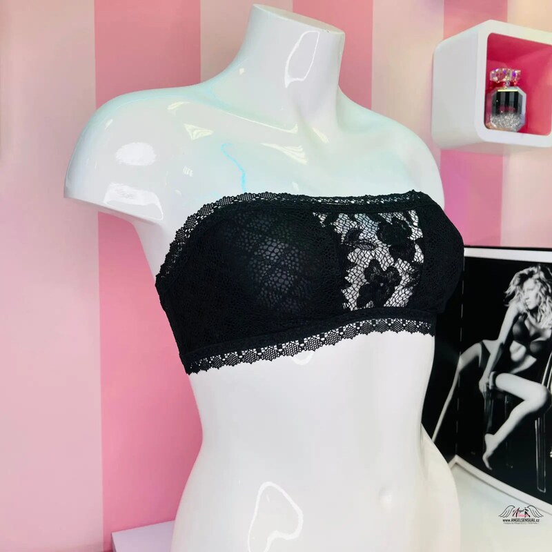 Victorias Secret Čipková braletka s miernou podporou v štýle Agent 65202657