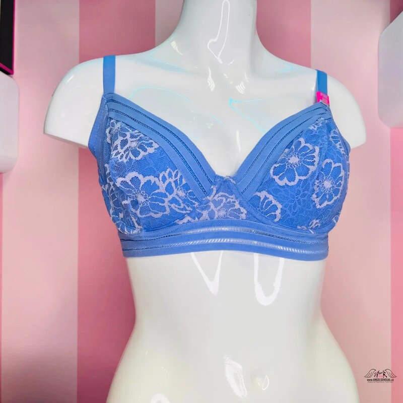 PINK Ružová podprsenka pre maximálne pohodlie bez kostíc Agent 65202658