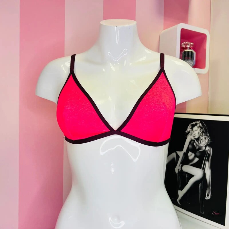 Victorias Secret Štýlová Braletka s Trojuholníkovým Strihom v Modrej a 65202664