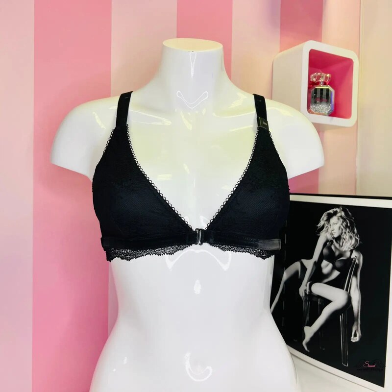 Victorias Secret Provokatívne červený bralette s čipkou a 48875078