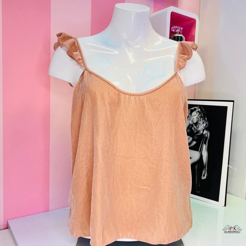 Victorias Secret Elegantný Semišový Top s Nastaviteľnými Ramienkami od 65202854