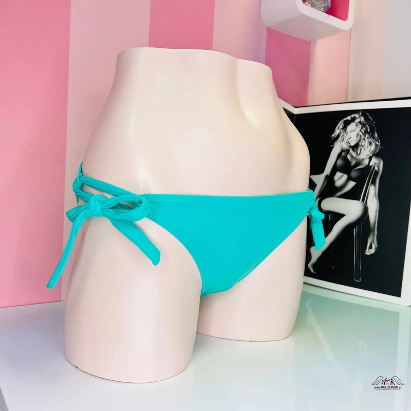 Victorias Secret Zelený spodný diel plaviek na zaväzovanie od Agent 46574930