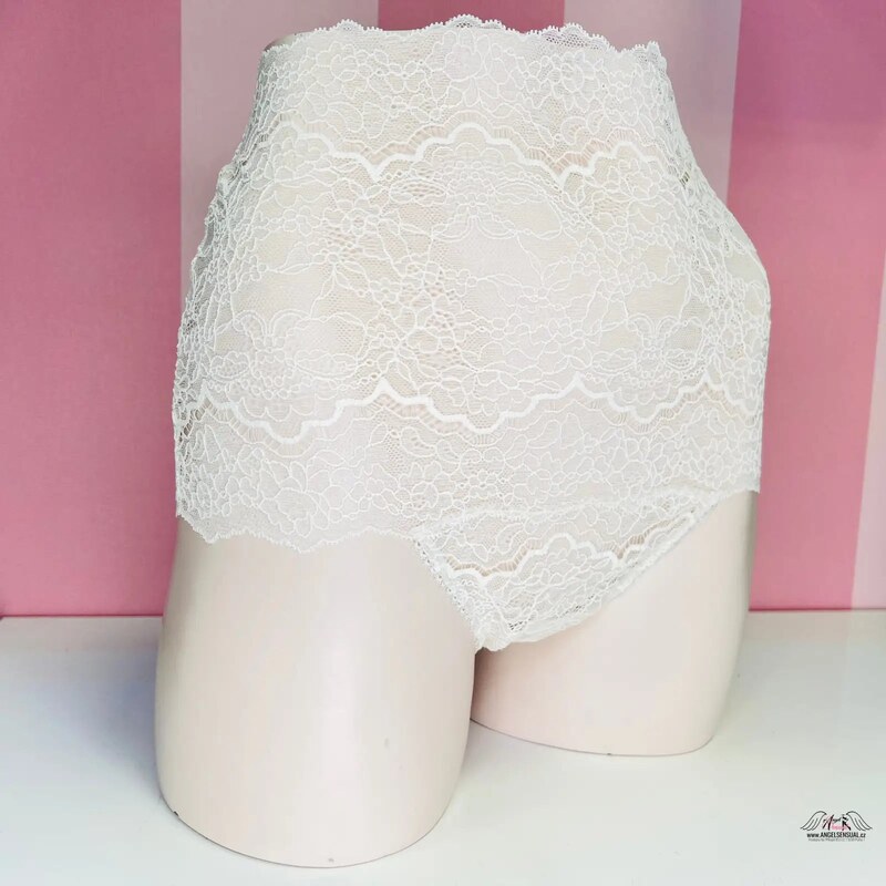 Victorias Secret Čipkové tangá s vysokým pásom 46574618