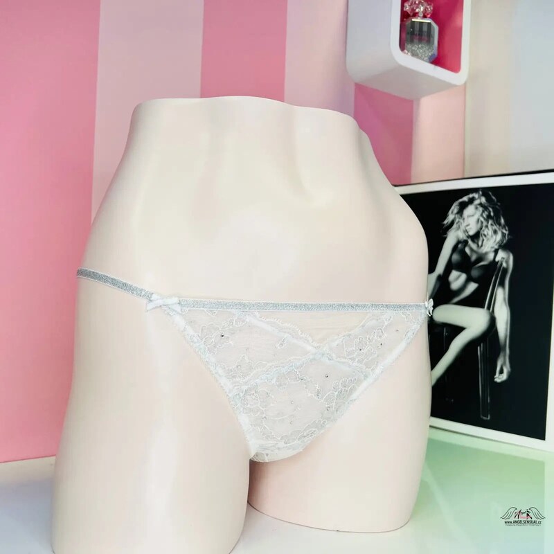 Victorias Secret Trblietavé Sieťované Nohavičky - Revolučná Krása pre 65202757