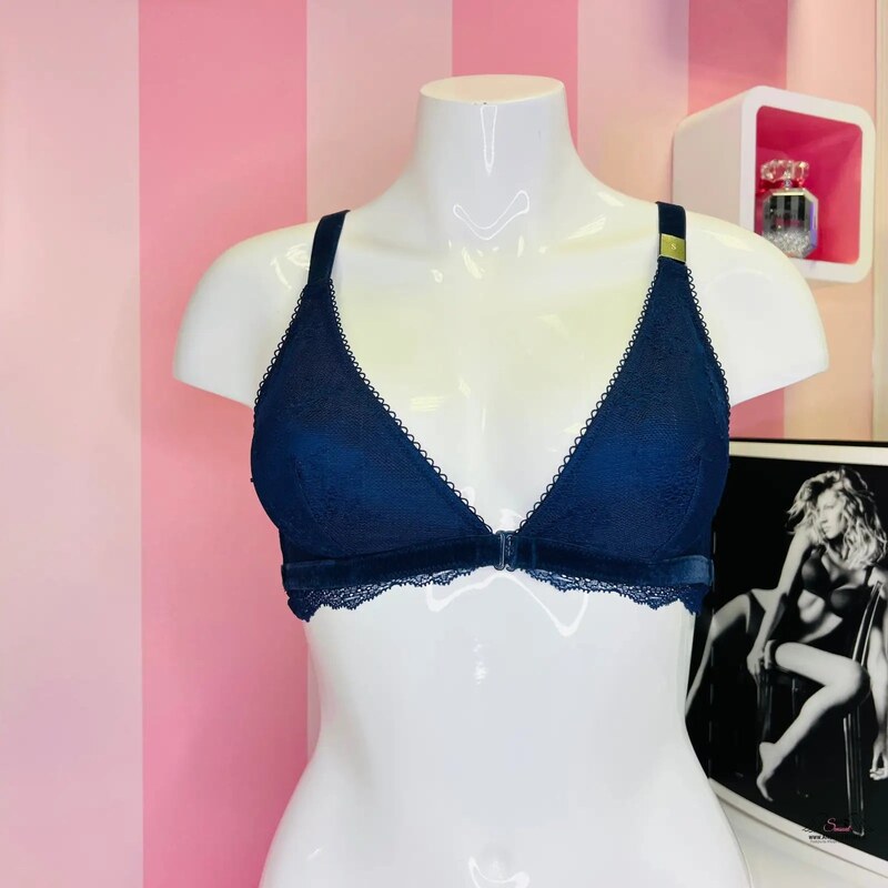 Victorias Secret Provokatívne červený bralette s čipkou a 65202860