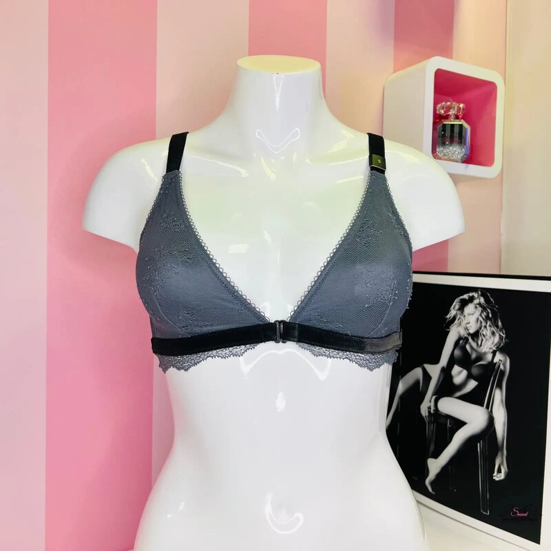 Victorias Secret Provokatívne červený bralette s čipkou a 65202872