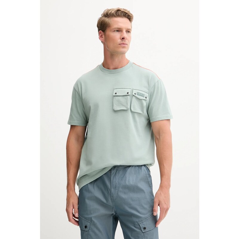 Bavlnené tričko Napapijri S-Rivalto 65142821