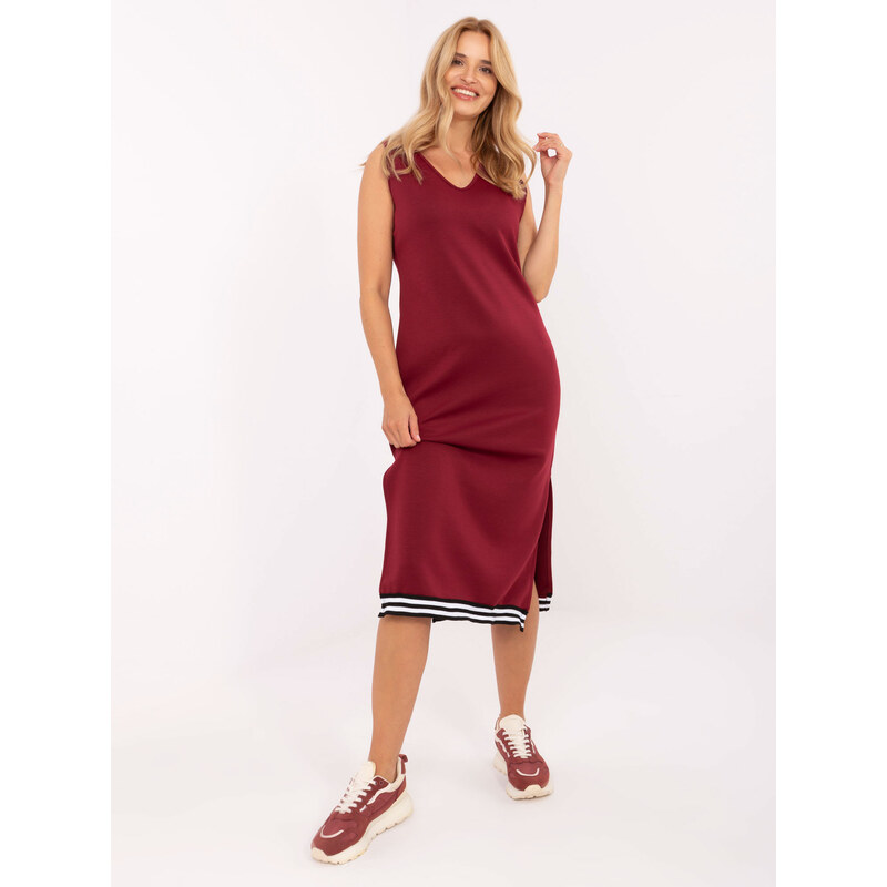 RUE PARIS Set-IT-KMPL-9719.64-burgundy 65208221