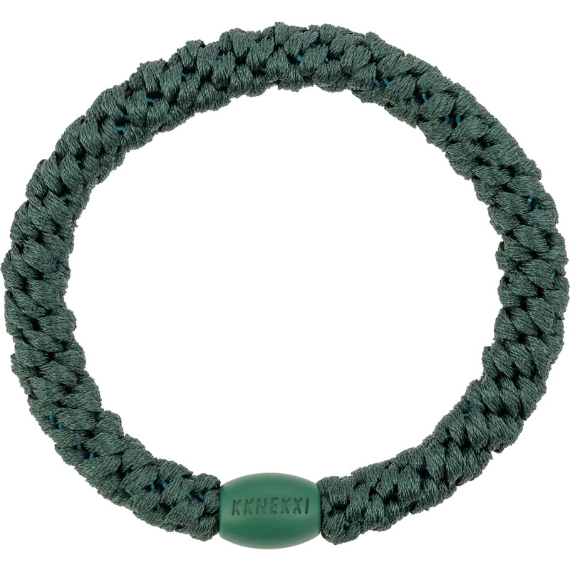 Gumička do vlasov Kknekki Peacock Blue 65210304