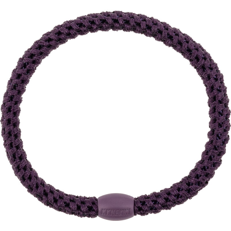 Gumička do vlasov Kknekki Slim Dark Purple 65210298