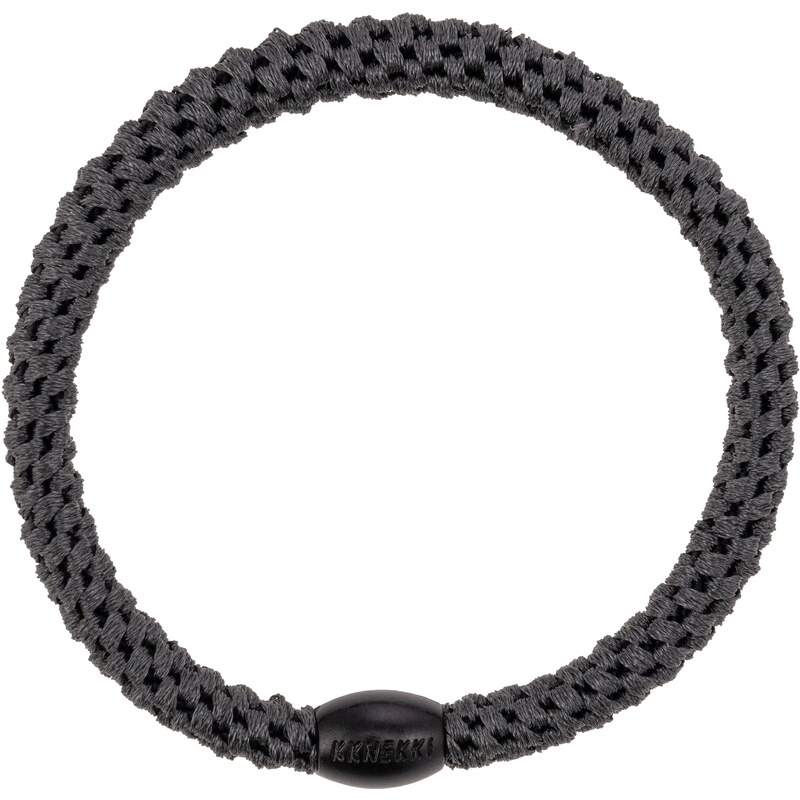 Gumička do vlasov Kknekki Slim Charcoal 65210317