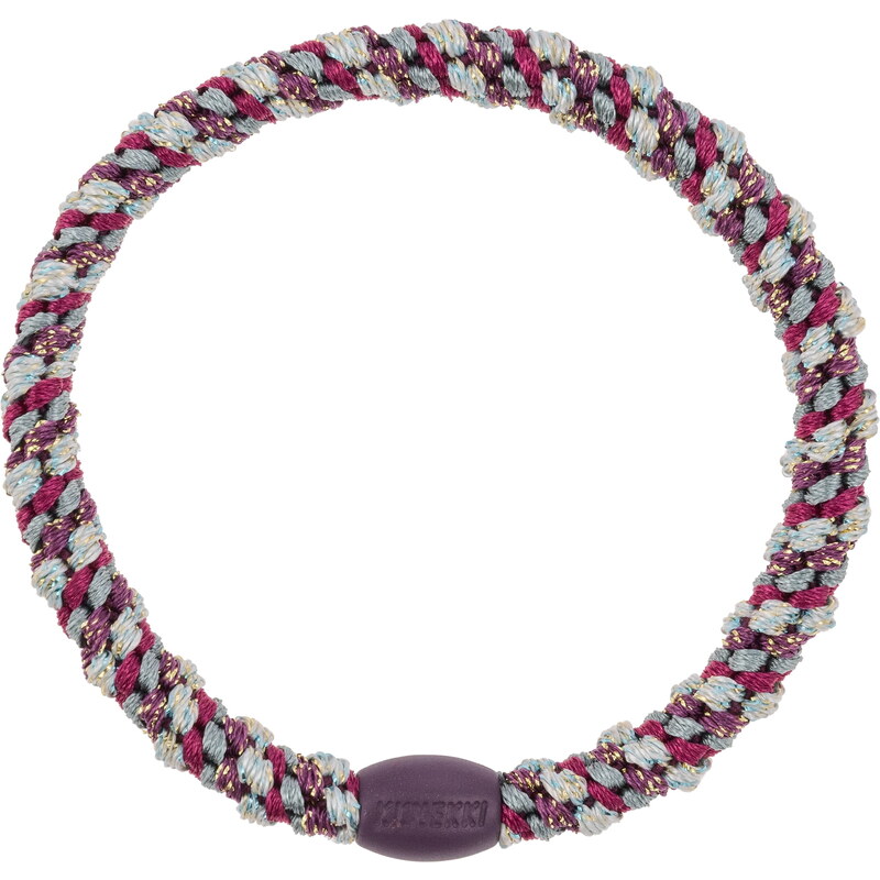 Gumička do vlasov Kknekki Slim Mix Grape Aqua 65210320