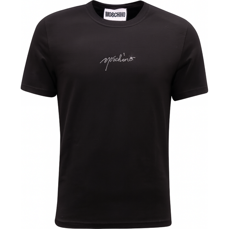 MOSCHINO COUTURE Star Black tričko 65210588