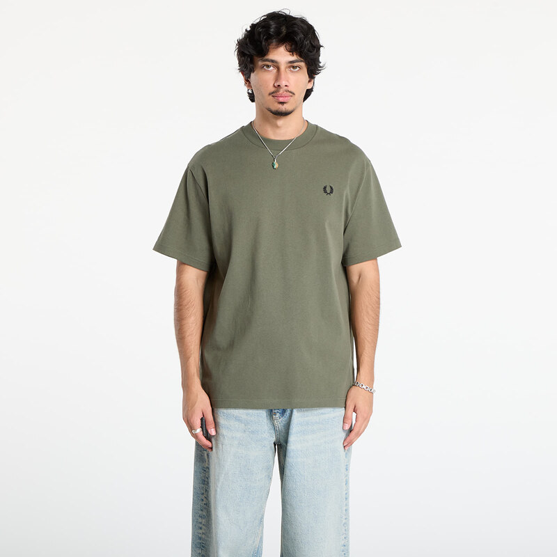 Tričko FRED PERRY Relaxed T-Shirt Laurel W Green S 65212955