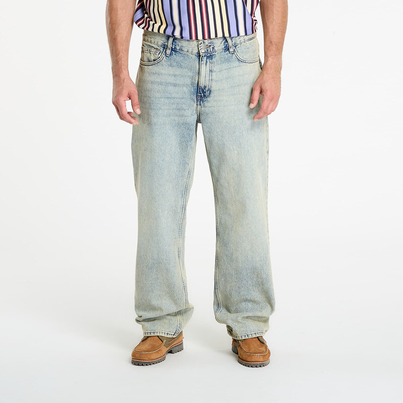 Kalhoty Guess Originals Baggy Pant Washed Blue 36 65212968