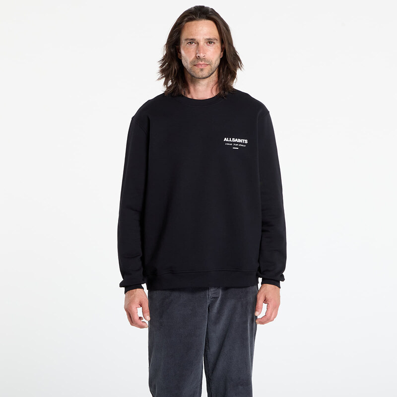 Mikina AllSaints Underground Crew Jet Black L 65212966