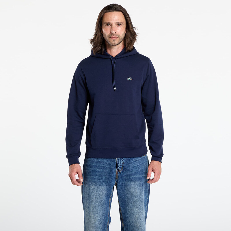 Mikina LACOSTE Mens Sweatshirt Navy Blue M 65213021