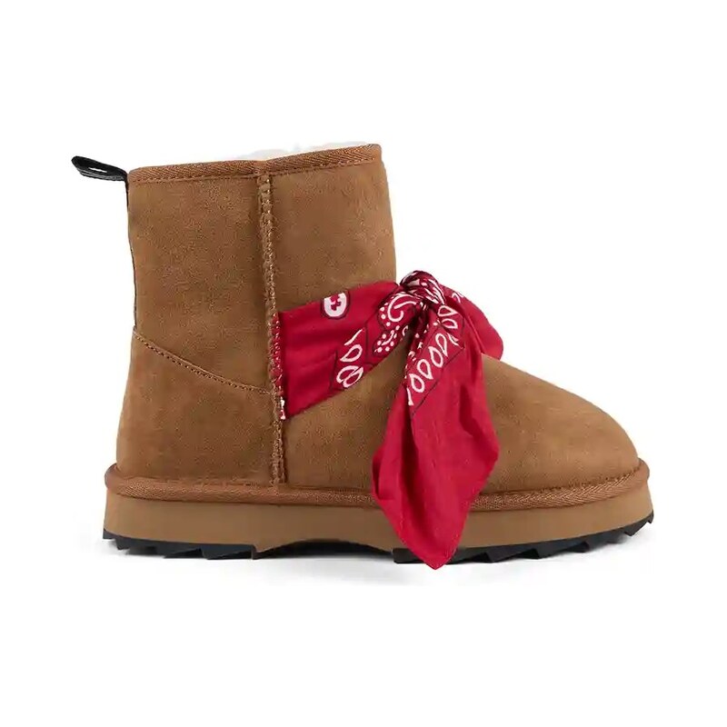 Semišové snehule Emu Australia Sharky Mini Bandana 65210859