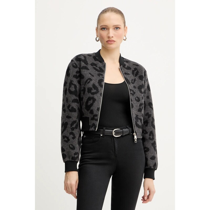 Bomber bunda s prímesou vlny Silvian Heach HERRERO 65211358