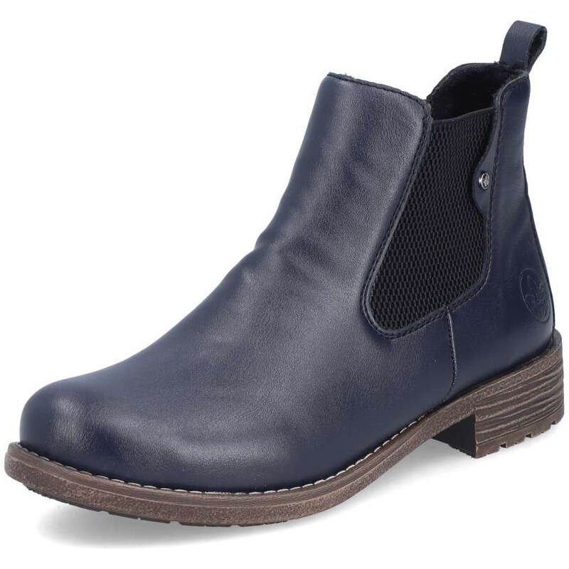 Dámska členková obuv RIEKER 79450-14 modrá W5 65211363