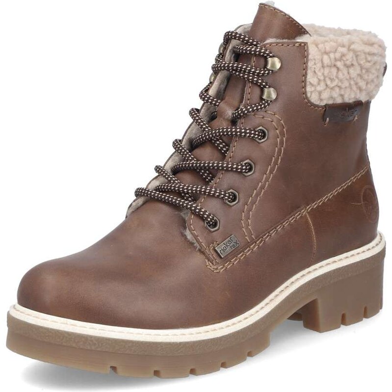 Dámska členková obuv RIEKER Y8118-22 hnedá W5 65211367