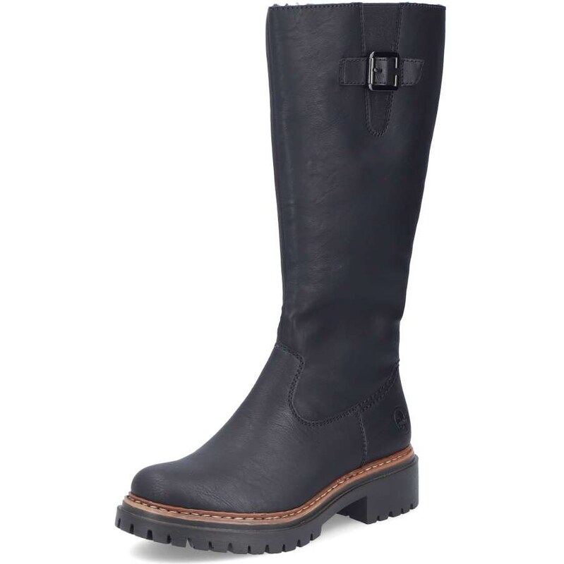 Dámske čižmy RIEKER 72694-00 čierna W5 65211370