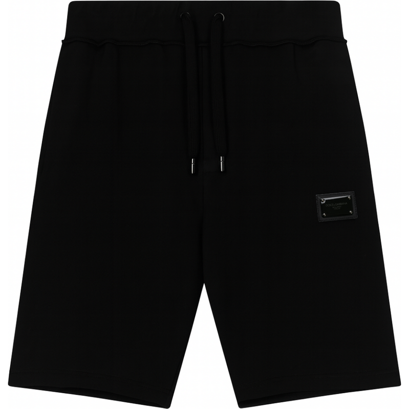 DOLCE & GABBANA Logo Black kraťasy 65212851