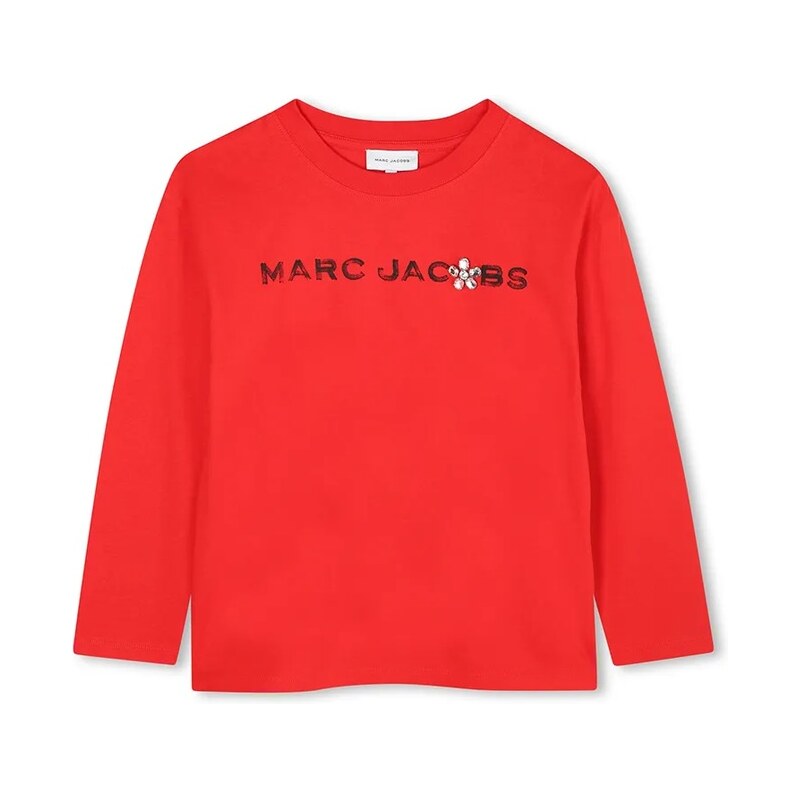 Detská bavlnená košeľa s dlhým rukávom Marc Jacobs 65233916