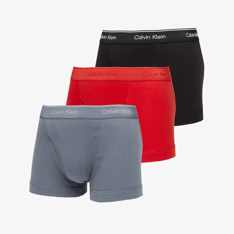 Boxerky Calvin Klein Trunk 3 Pk Red M 65239957