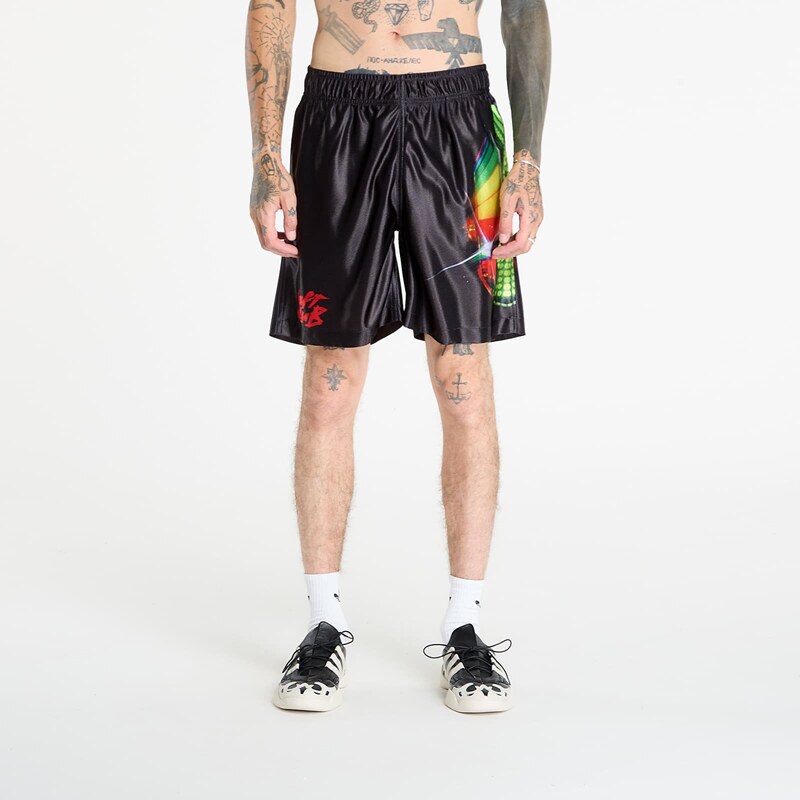 Šortky PLEASURES Daft Club Sport Shorts Black L 65212783