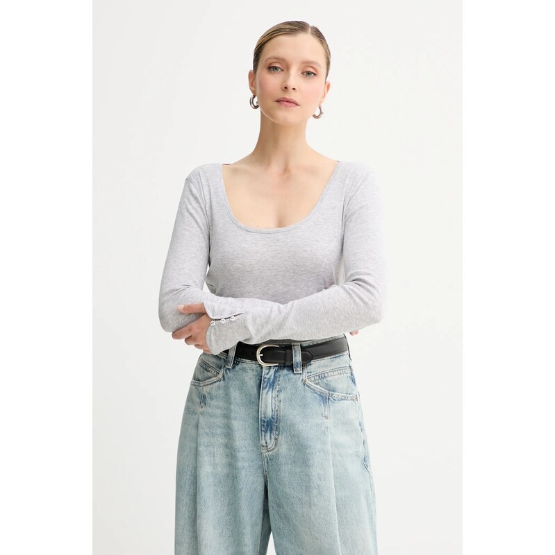 Tričko s dlhým rukávom BOSS Orange C Edeline 66514088