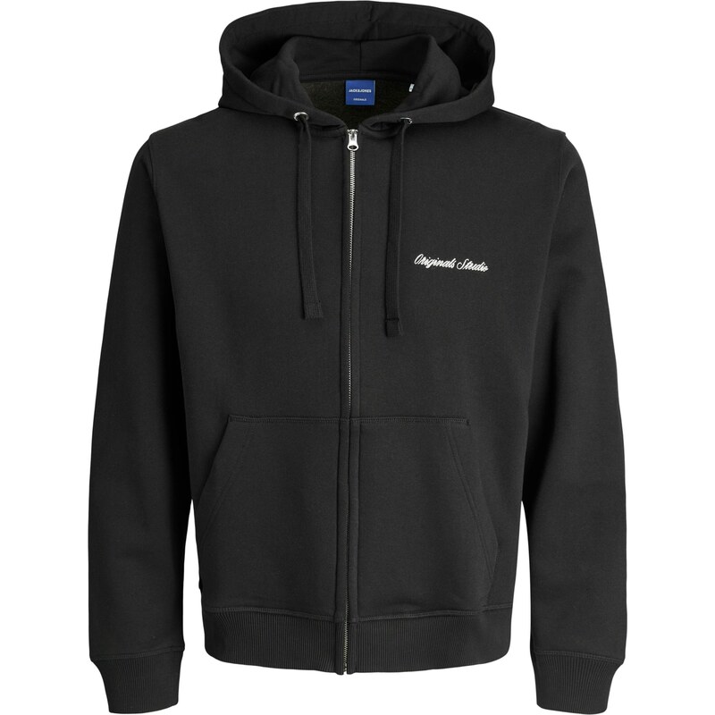 JACK & JONES Mikina JORNorrebro čierna / biela 64465750