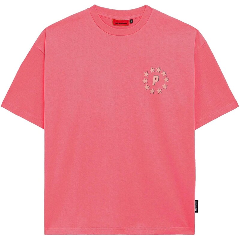 Prohibited Tričko ružová / biela 65651018
