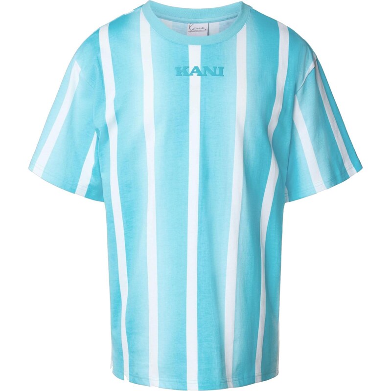 Karl Kani Tričko nebesky modrá / biela 65300786