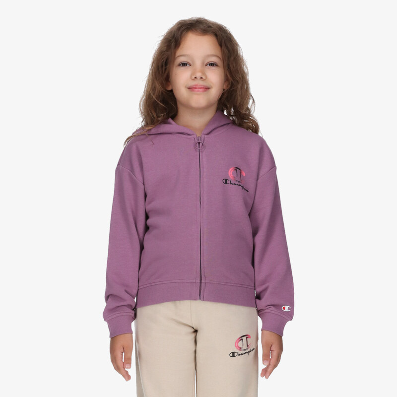 Champion Hooded Full Zip Sweatshirt S 65232393