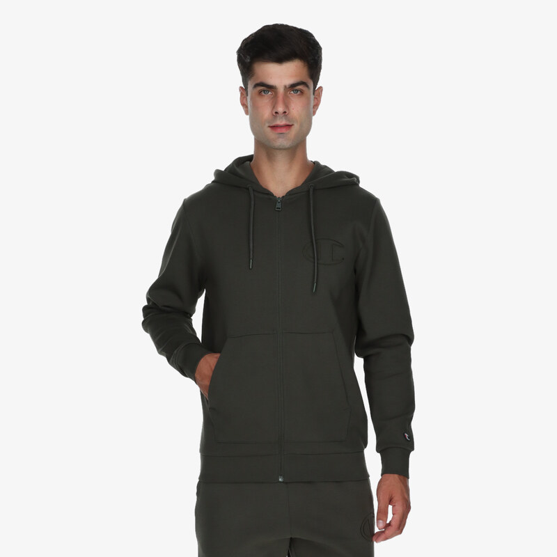 Champion Hooded Full Zip Sweatshirt S 65259678