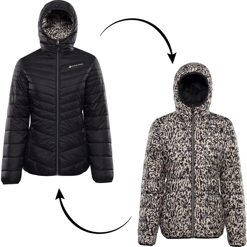 ALPINE PRO - EROMA DÁMSKA OBOJSTRANNÁ BUNDA HI-THERM 65052043