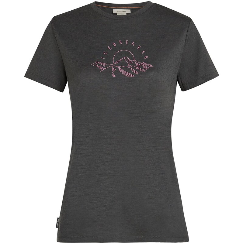ICEBREAKER Funkčné tričko Tech Lite Sunrise Sumit tmavomodrá / ružová 65216036